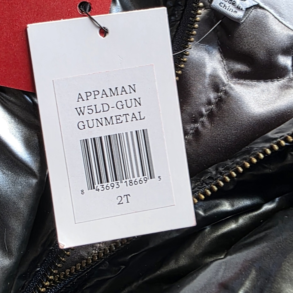 Appaman Metallic Gunmetal Jacket